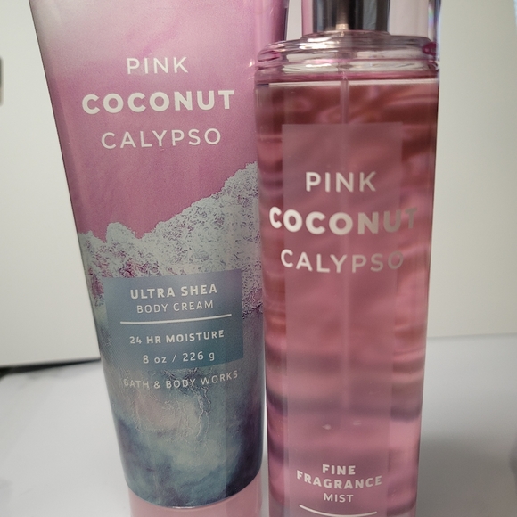 Bath Body Works Bath Body Pink Coconut Calypso Fragrance